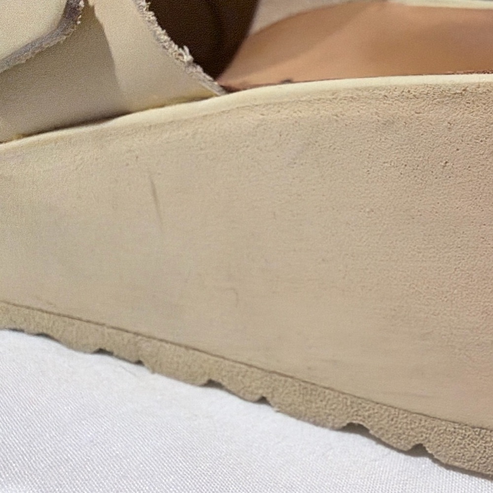 Birkenstock Papillio Almina Ecru Sandal Size Women’s Size 36 - Picture 7 of 16